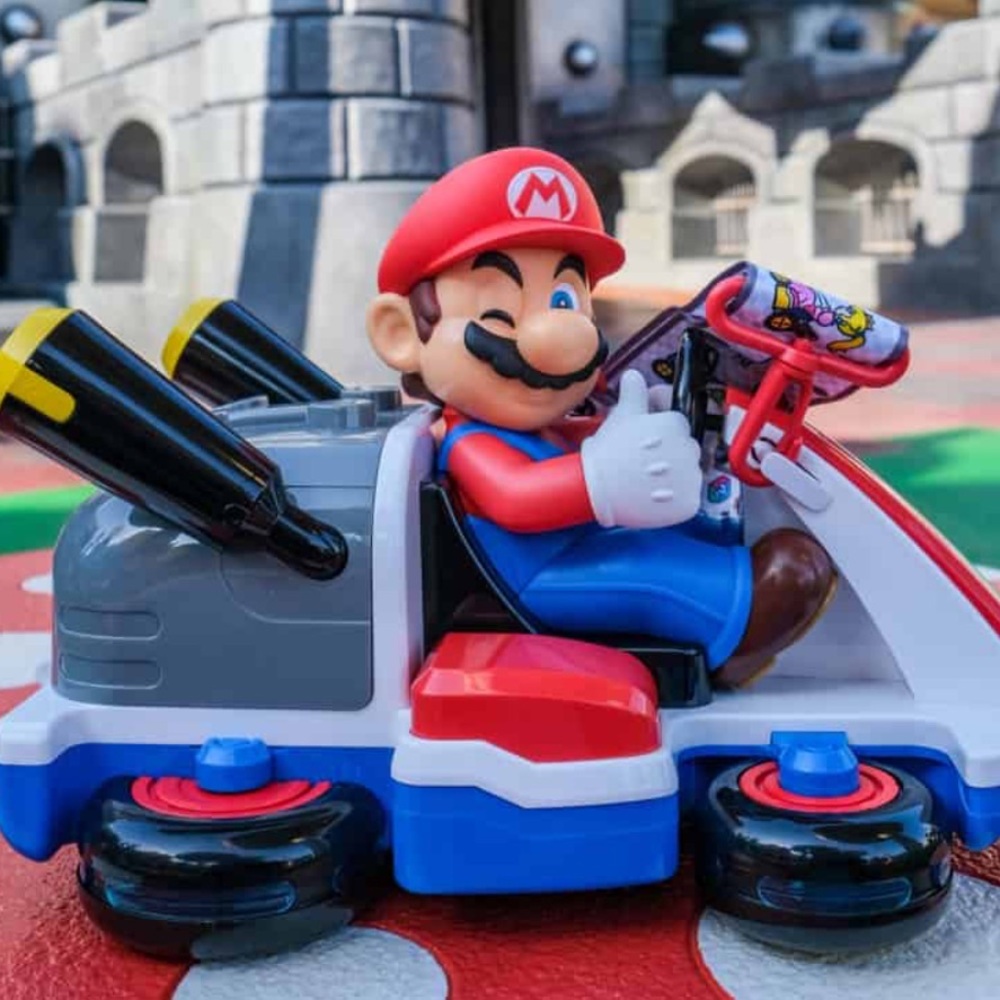 Super Nintendo World Popcorn Bucket Universal Studios Hollywood Mario Kart USA